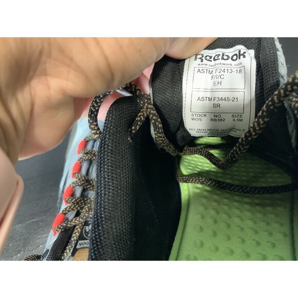 Reebok Nano X1 Adventure - RB382 Women's 9.5 Work Shoe - Slate Blue and Salmon - Picture 5 of 8